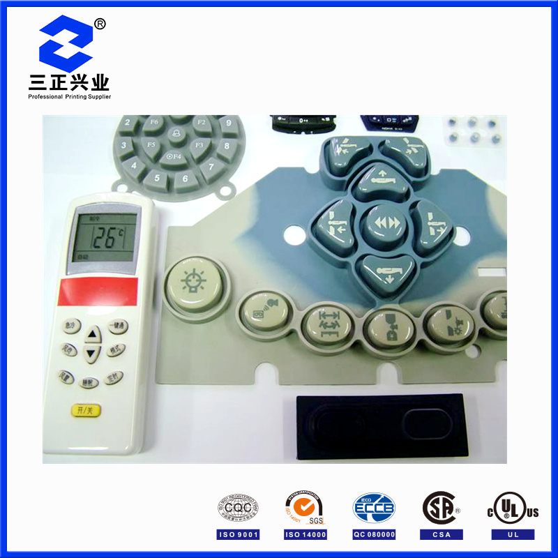 Custom Electronic Rubber Membrane Silicone Button Keypad